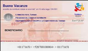 buoni vacanze italia