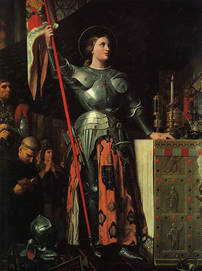 dipinto Giovanna d'Arco