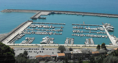 vista del Porto di Cetraro
