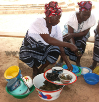 Burkina Faso donne che cucinano