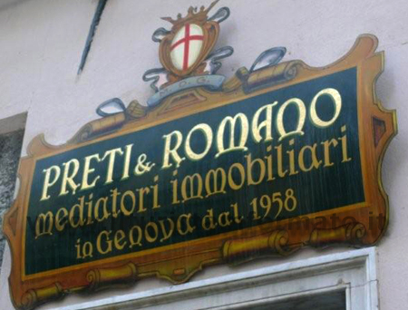 Genova - insegna storica