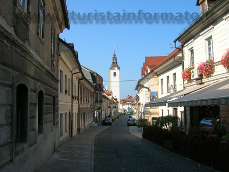 Kamnik centro citta