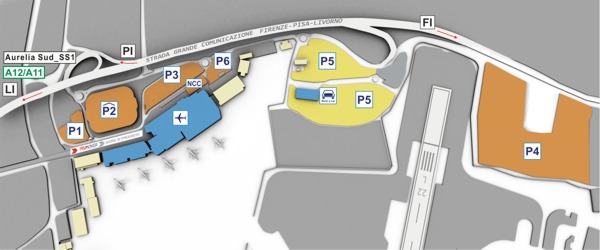Parcheggi Aeroporto Pisa