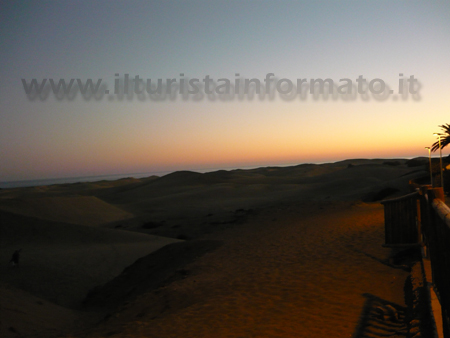 Tramonto a Maspalomas