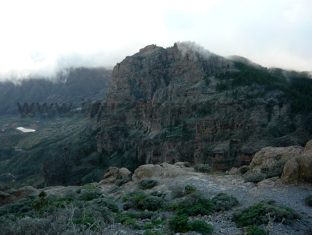 Vista da Pozo de las Nieves