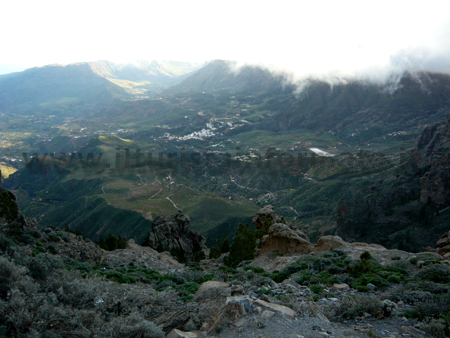 Vista da Pozo de las Nieves