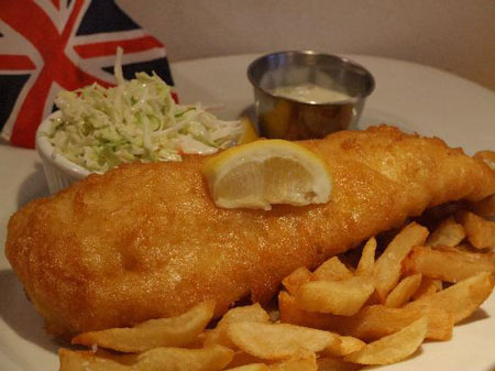 Fish and chips Londra
