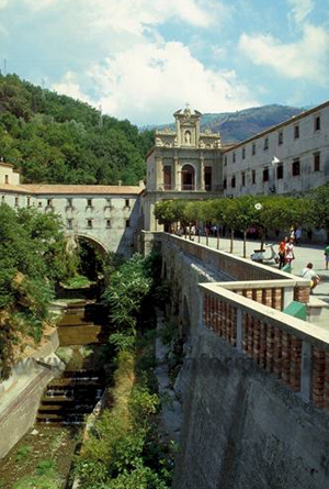 Paola - vista del Santuario di San Francesco