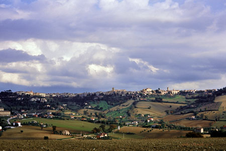vista su Recanati vista su Recanati