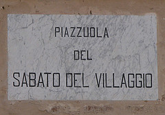 Piazzale sabato del villaggio