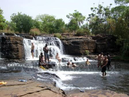 Piscina naturale alle cascate di Banfora