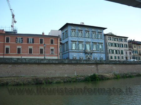 Palazzi del Lungarno addobbati