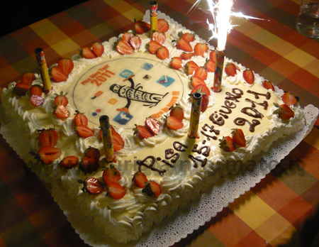 La torta del Pisa Blog Tour