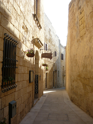 Mdina vicoli