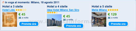 Offerte in evidenza Offerte in evidenza