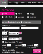 Ricerca su Lastminute