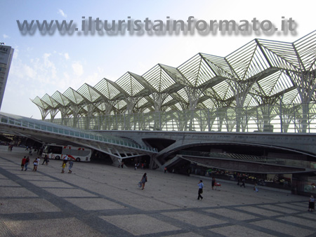 Stazione Oriente a Lisbona