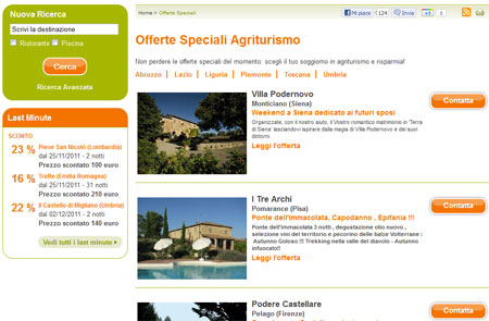 Offerte Speciali Agriturismo.it Offerte Speciali Agriturismo.it