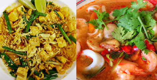 Phat Thai e Tom Yam Kung
