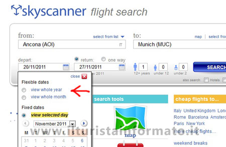 voli su Skyscanner voli su Skyscanner