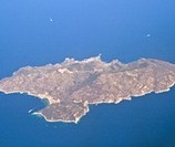 Isola del Giglio dall'alto