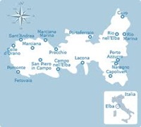 Mappa Isola d'Elba