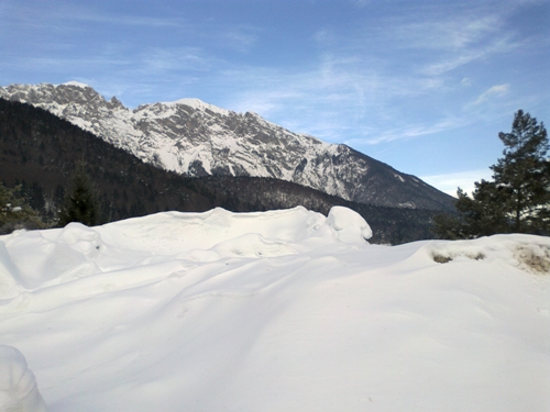 Paesaggio della Ciaspolata