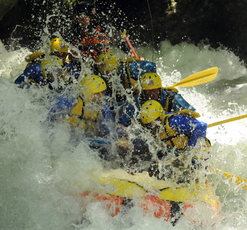 Rafting alla Cascata