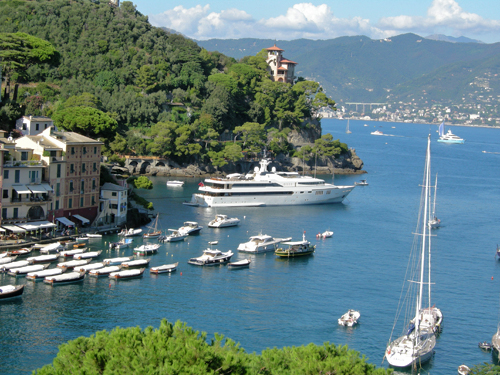 Vista di Portofino