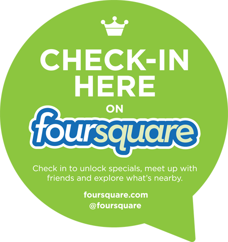 Check-in su Foursquare