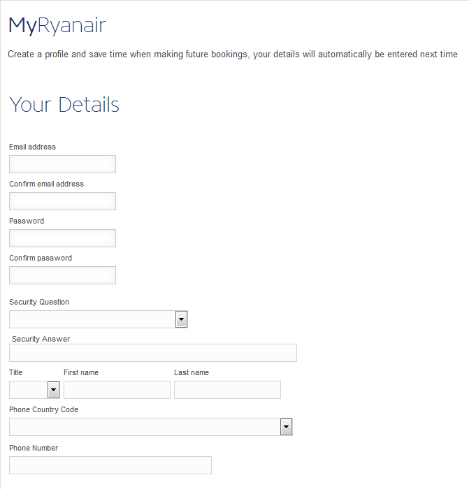 My Ryanair