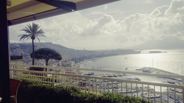 Vista sul Golfo dall'hotel