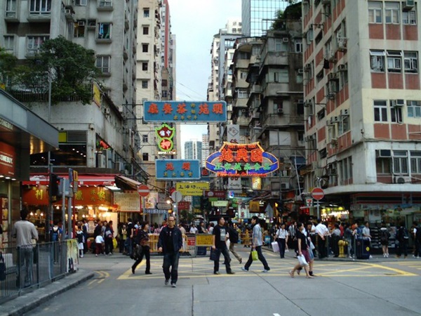le strade di mong kok