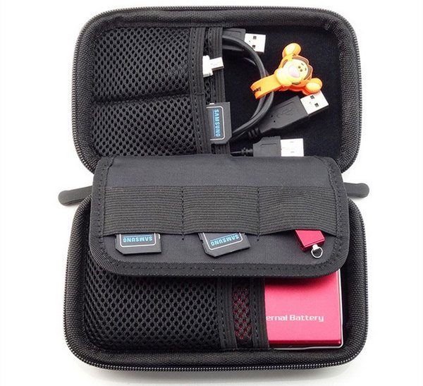 Organizer viaggio - borsa nera
