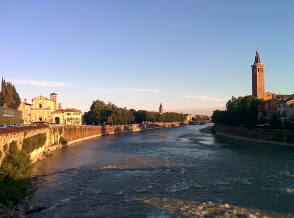 Cosa vedere a Verona - vista da Ponte Pietra