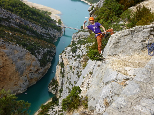 viaggio in Provenza - lago di Castillon