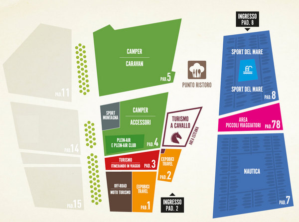 ITINERANDO show mappa