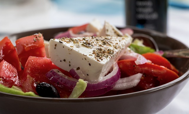Viaggio in Grecia - insalata con feta